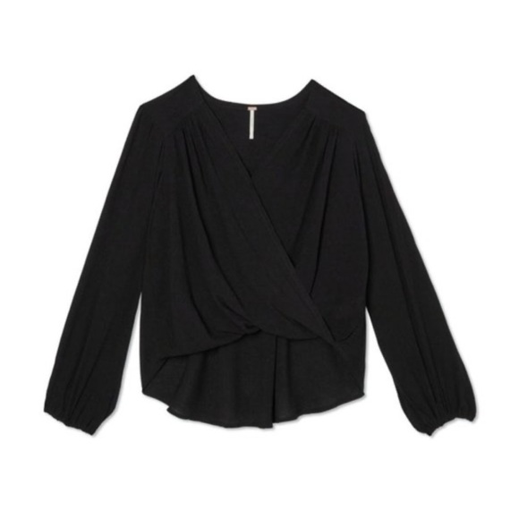 Free People Check on It Wrap Top - Picture 7 of 8